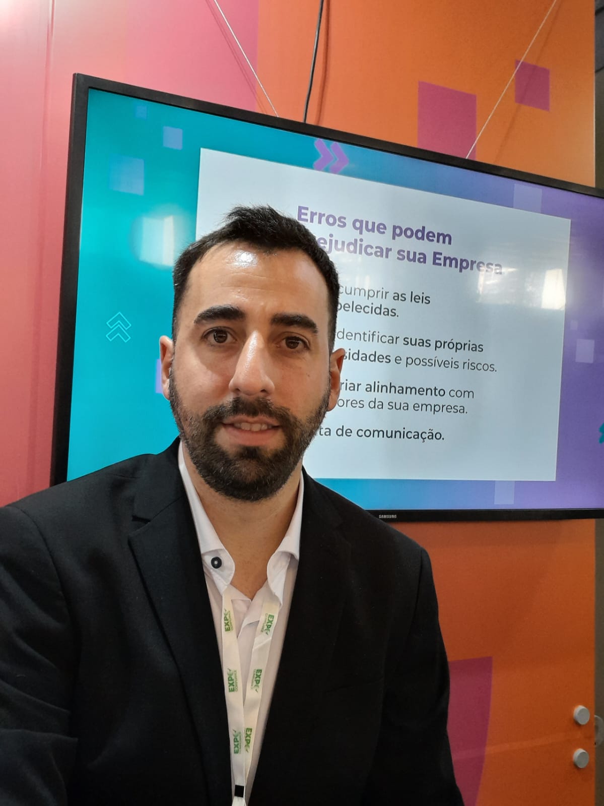 Sebastián del Rivero en su espacio de trabajo